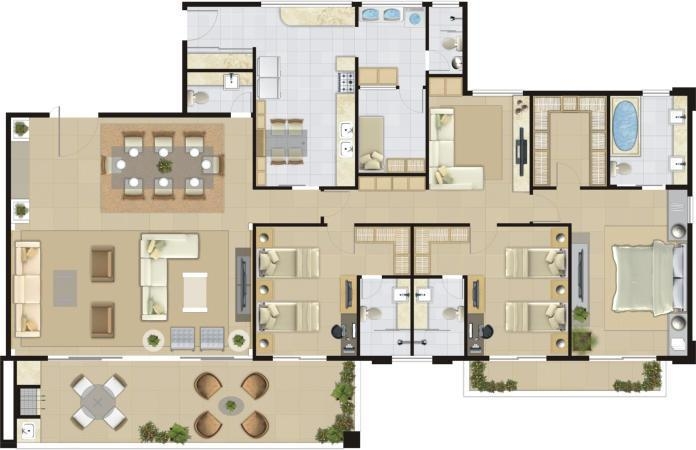 Apartamento à venda com 4 quartos, 220m² - Foto 29