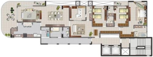 Apartamento à venda com 4 quartos, 208m² - Foto 7