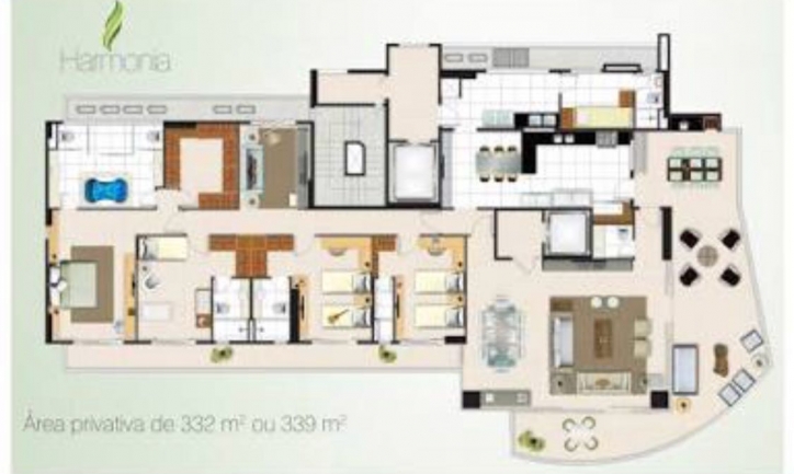 Apartamento à venda com 4 quartos, 340m² - Foto 13