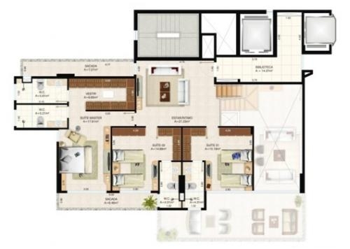 Apartamento à venda com 4 quartos, 286m² - Foto 5