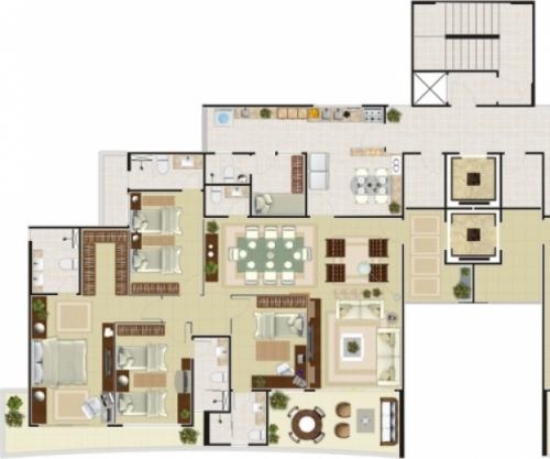 Apartamento à venda com 4 quartos, 183m² - Foto 11