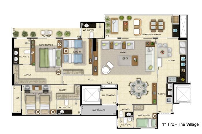 Apartamento à venda com 4 quartos, 168m² - Foto 16